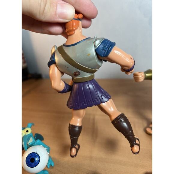 Hercules Disney Lot Of 7 Toys Megara Pegasus - Picture 3 of 10